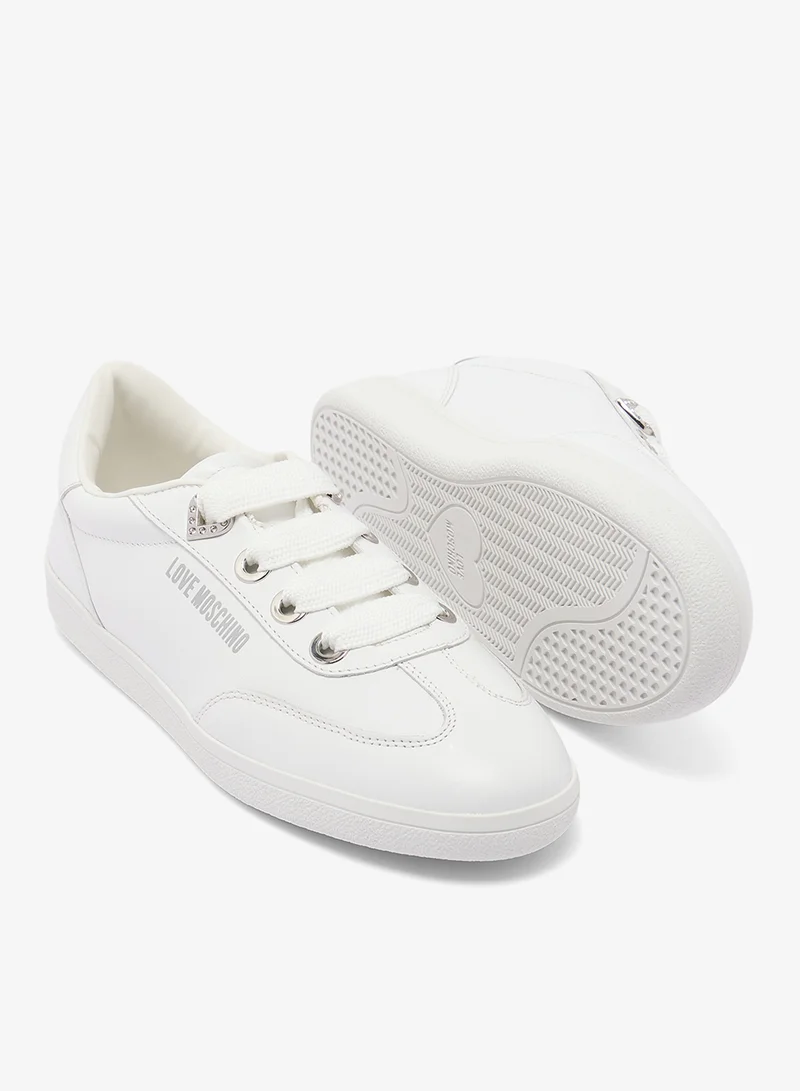 Love Moschino Cloud Love Low-Top Sneakers